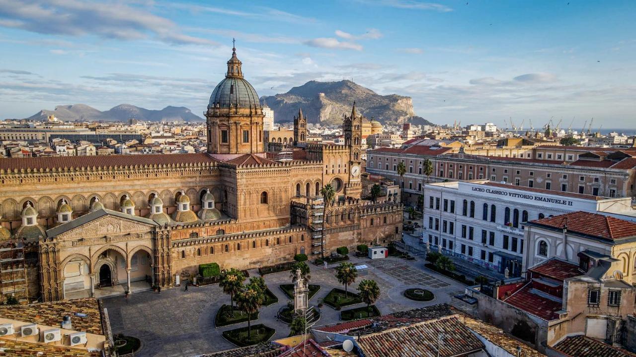 Ferienwohnung Solemar Sicilia - Palazzo Vetrano Palermo Exterior foto